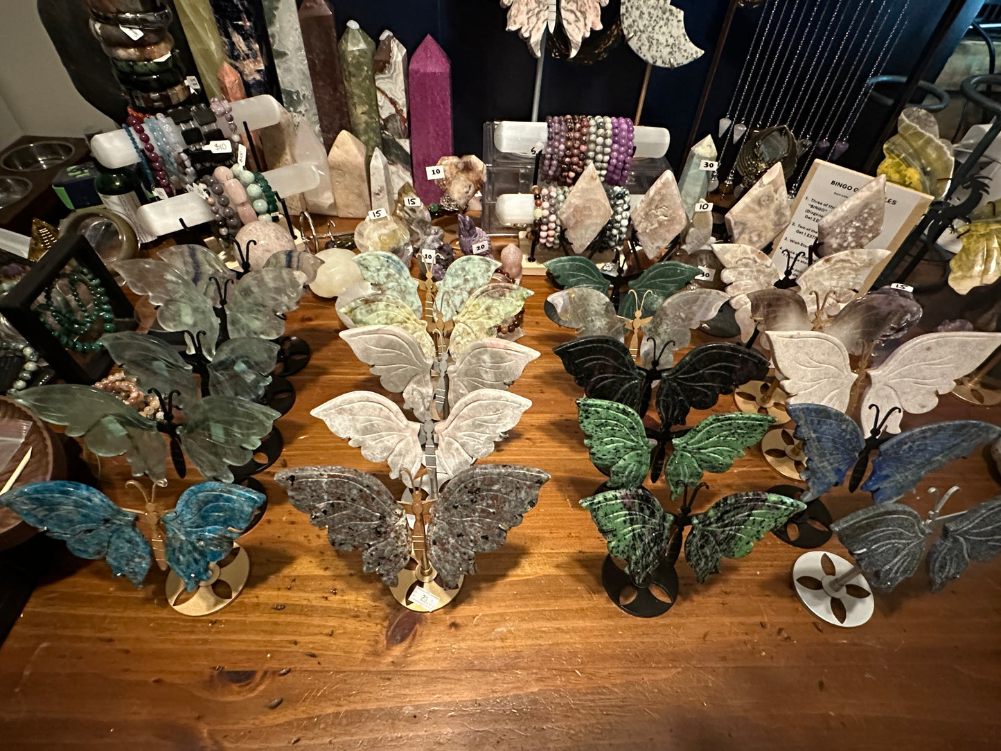 Crystal Small Butterfly Wings