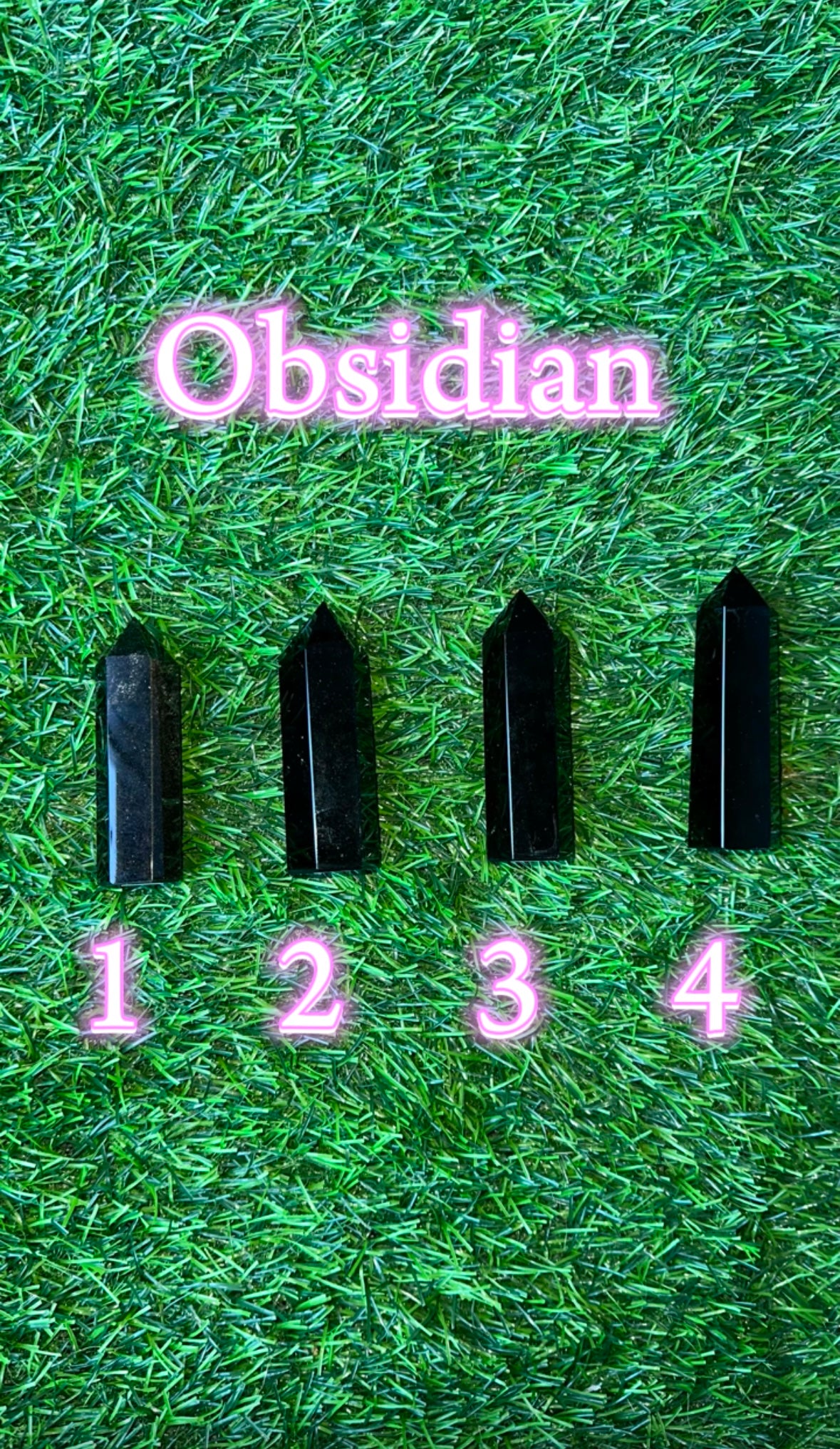 Small Obsidian Towers