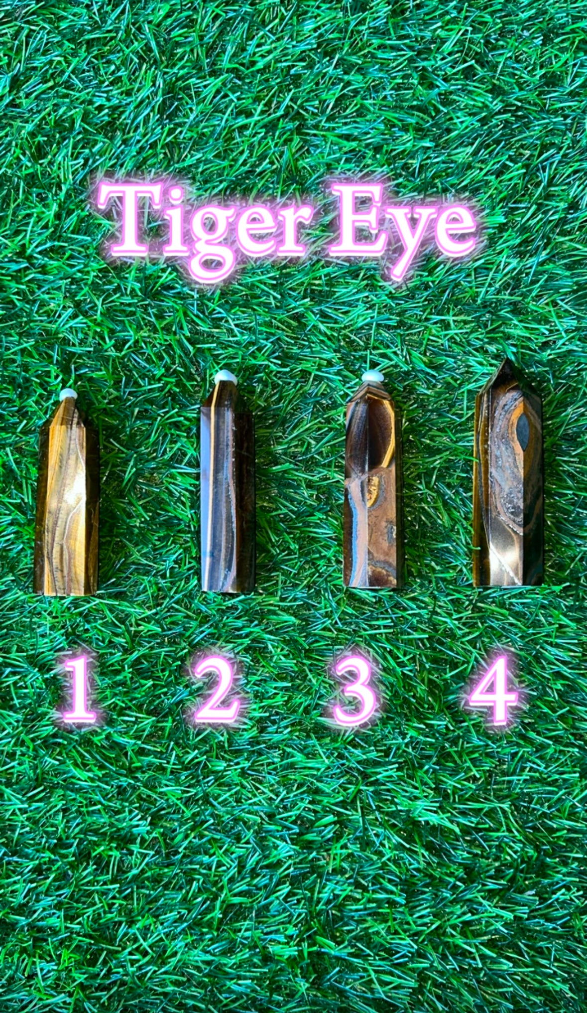 Small Tiger Eye Tower