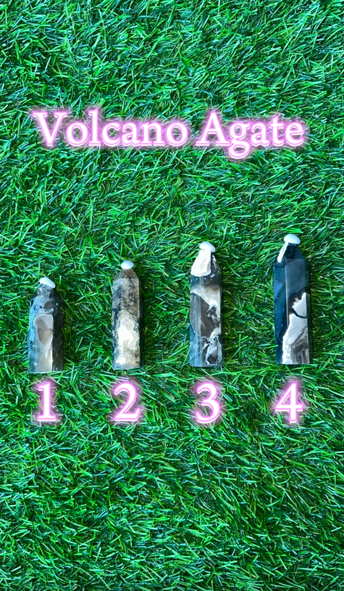 Small Volcano Agate Tower