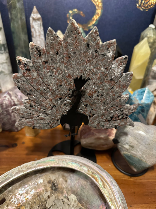 Yooperlite Crystal Peacock