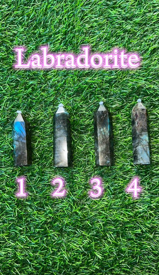 Small Labradorite Tower