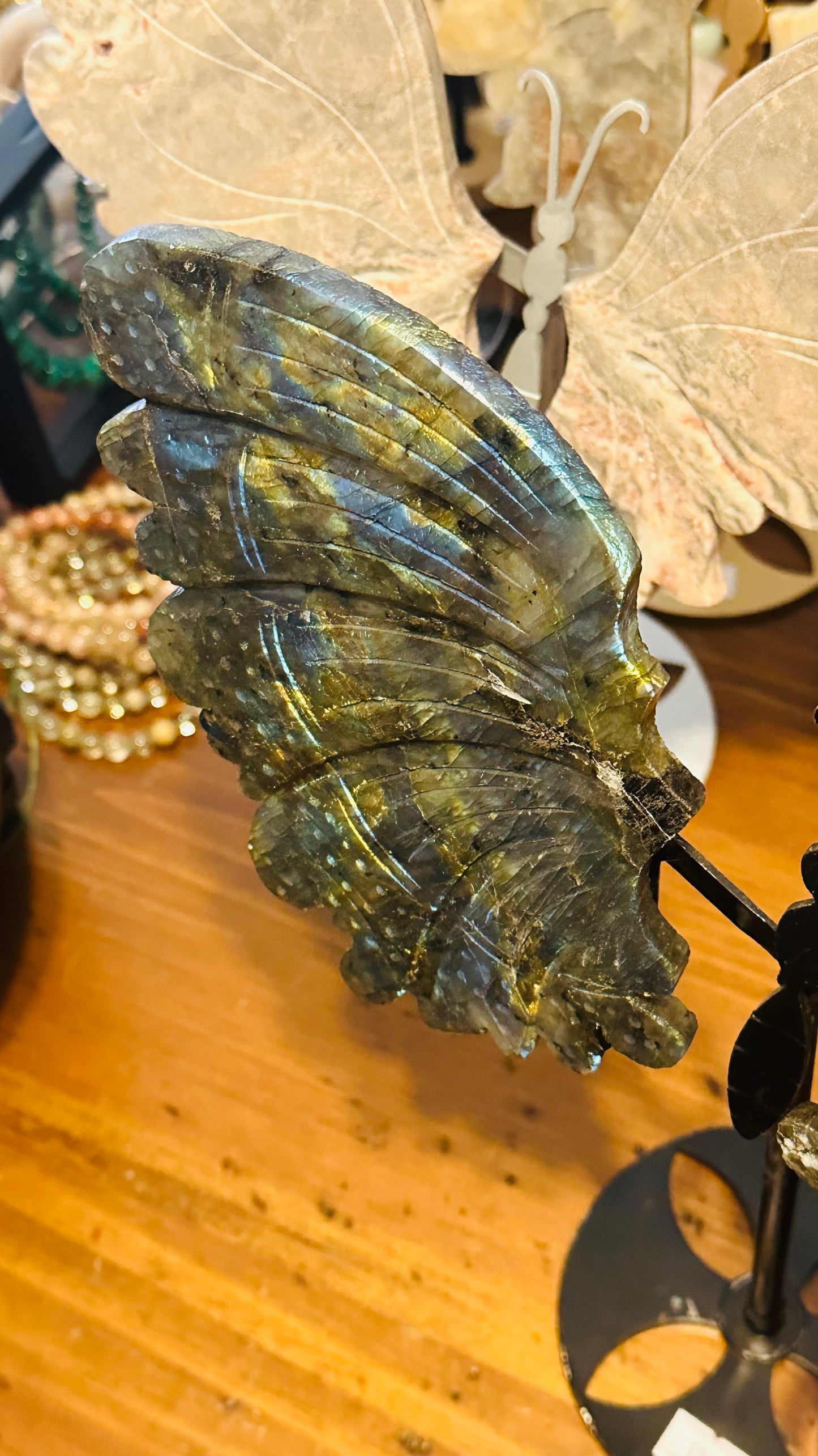 Crystal Large Butterfly Wings