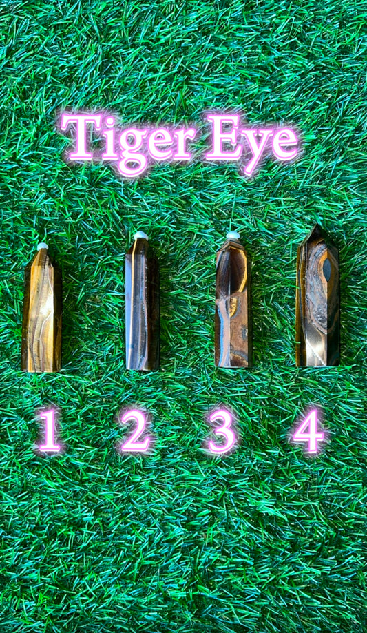 Small Tiger Eye Tower