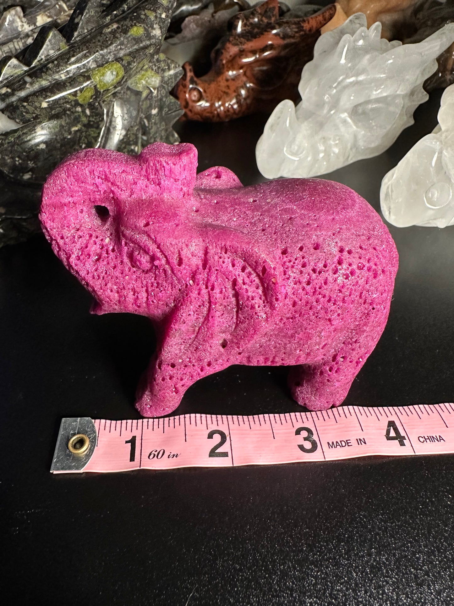 Honeycomb Ruby Elephant