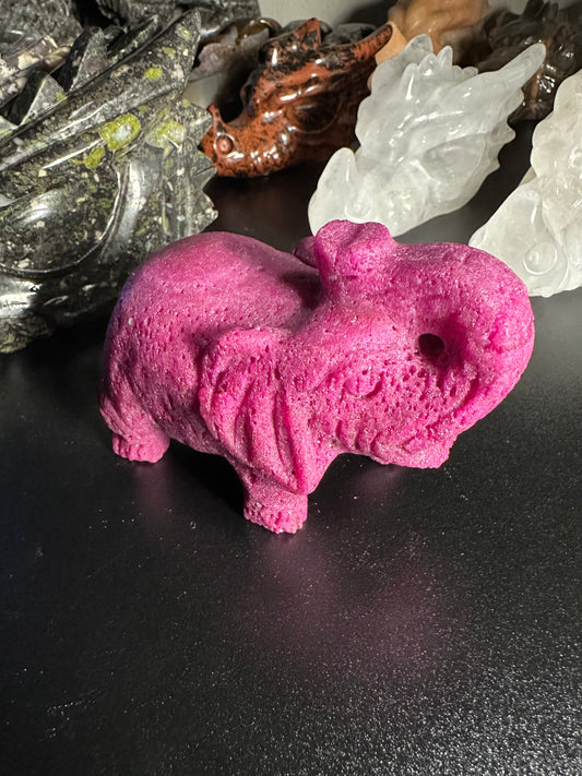 Honeycomb Ruby Elephant